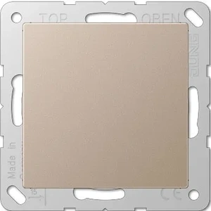 Изображение Заглушка с опорной пластиной A creation шампань A594-0CH Jung