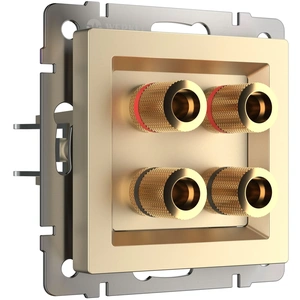 Изображение Акустическая розетка (шампань) W1185011