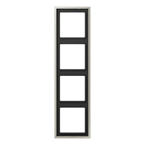 Изображение Рамка на 4 поста LS 990 сталь ES2984 Jung