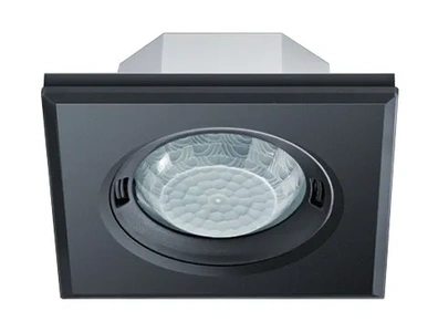Изображение Датчик движения ESYLUX MD-FLAT 360i/8 SQUARE BLACK (EP10428081)