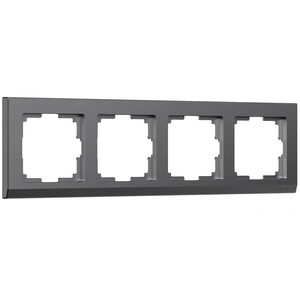 Изображение Рамка на 4 поста Stark (графит матовый) W0041864