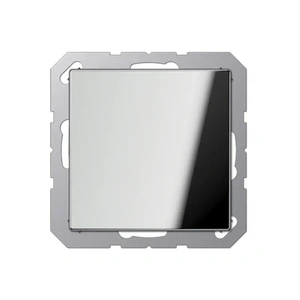 Изображение Заглушка с опорной пластиной LS 990 сталь GCR2994B Jung