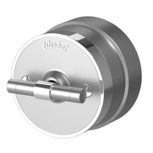 Изображение Переключатель/выключатель одноклавишный Vintage (серебро матовый/хром) W5812054