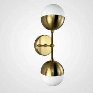 Изображение Бра Copper Light Bra Duos Brass By Imperiumloft