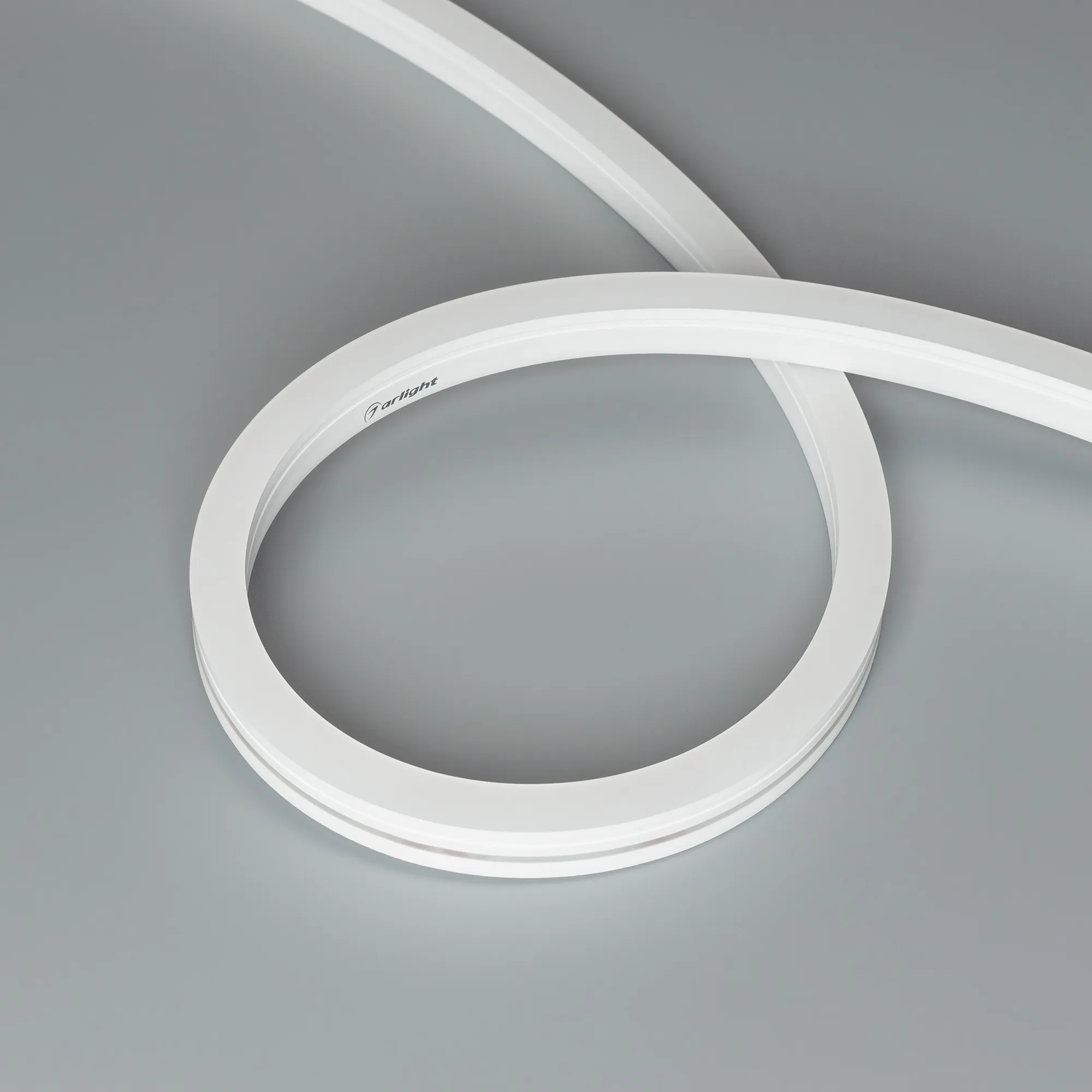 Лента светодиодная герметичная MOONLIGHT-SIDE-A140-12x17mm 24V White6000 (9.6 W/m, IP67, 5m, wire x2) (Arlight, Вывод боковой, 3 года) - Изображение