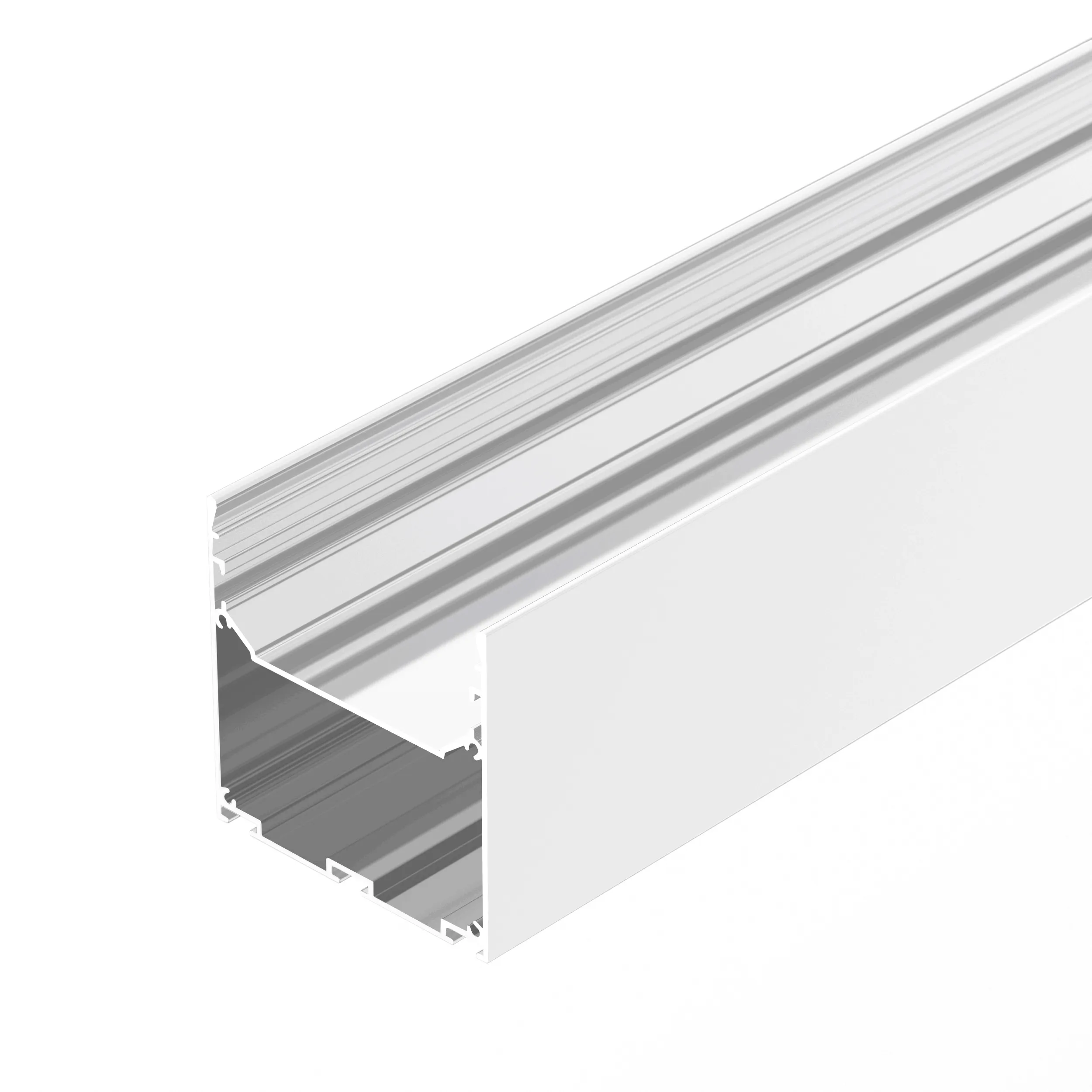 Профиль LINE-M-7575-2500 WHITE (Arlight, Алюминий) - Изображение