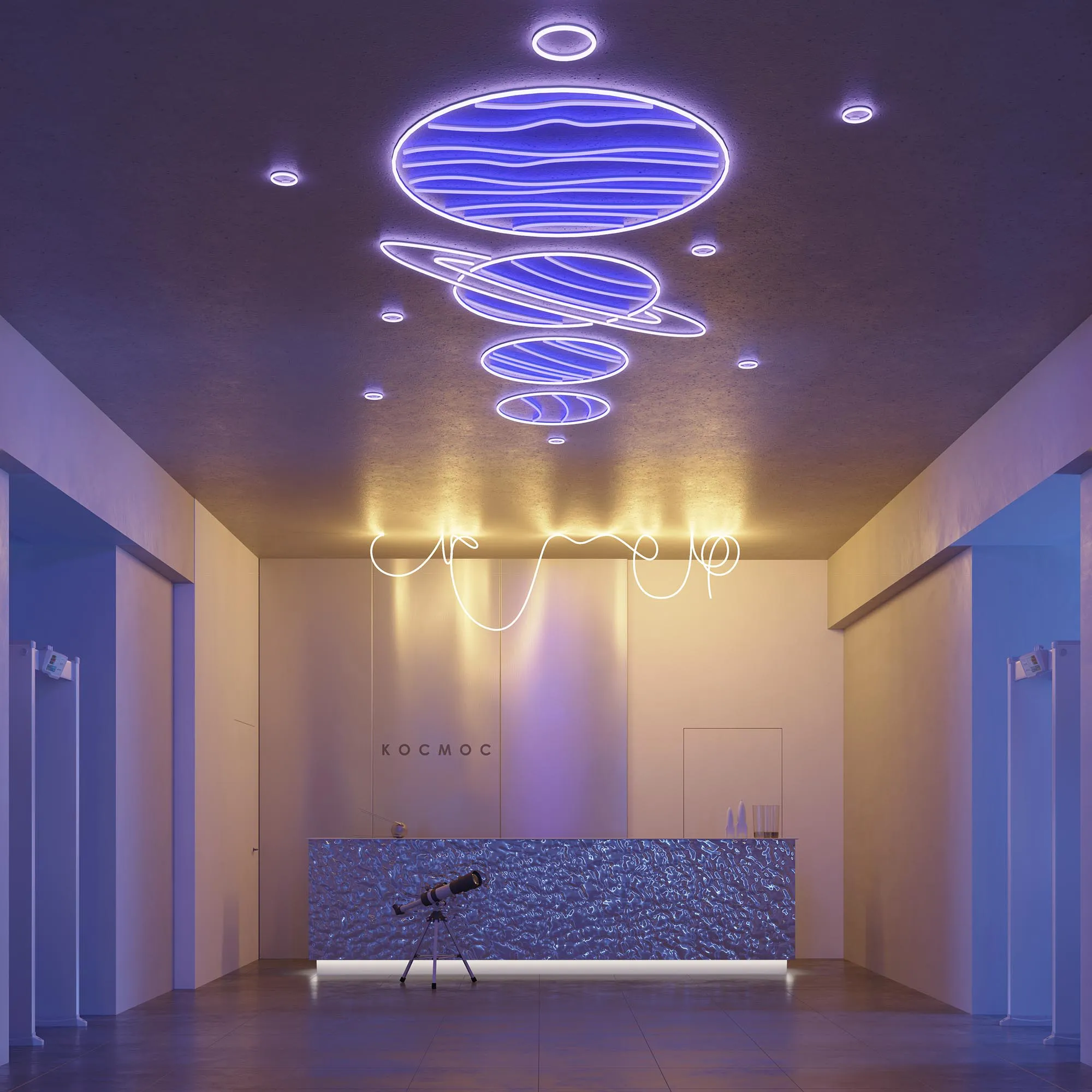 Лента светодиодная герметичная MOONLIGHT-TOP-M560-D13mm 24V Warm2700 360deg (8.6 W/m, IP65, 5m, wire x1) (Arlight, Вывод прямой, 3 года)