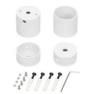 Крепление MOONLIGHT-VT-CEILING-DL-D40-WHITE (Arlight, Алюминий) - Изображение
