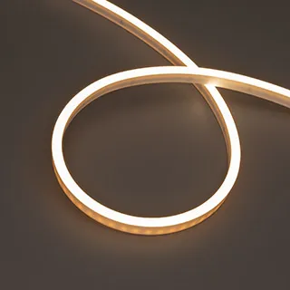 Лента герметичная WAVE-SIDE-PU-A120-06x12mm 24V Warm3500 (8 W/m, IP68, 1m, wire x1) (Arlight, Вывод боковой, 3 года) - Изображение