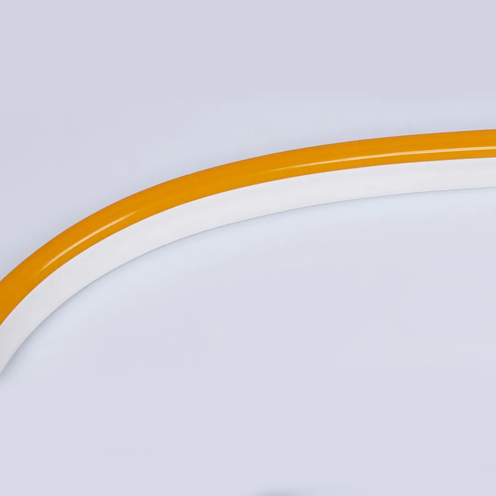 Образец Гибкий неон ARL-CF2835-Mini-24V Yellow (16x8mm)-0.9m (Arlight, -) - Изображение