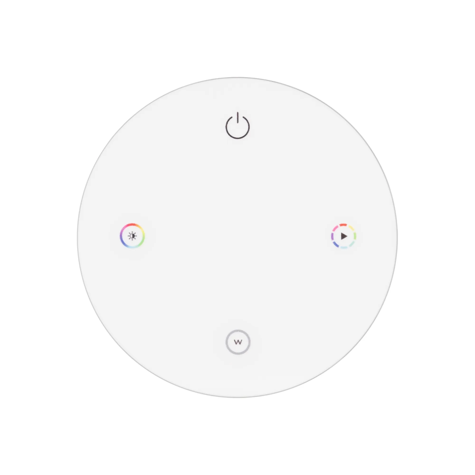 INTELLIGENT ARLIGHT Пульт SMART-801-22-1G-RGBW White (3V, Magnet, 2.4G) (IARL, IP20 Пластик, 5 лет)