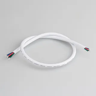 Провод питания ARL-MOONLIGHT-20AWG-4W-D6-CU-500 White (Arlight, Закрытый) - Изображение